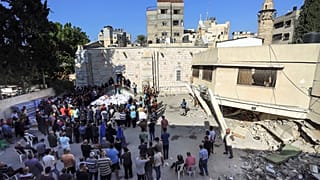 كنيسة القديس برفيريوس للروم الأرثوذكس في مدينة غزة