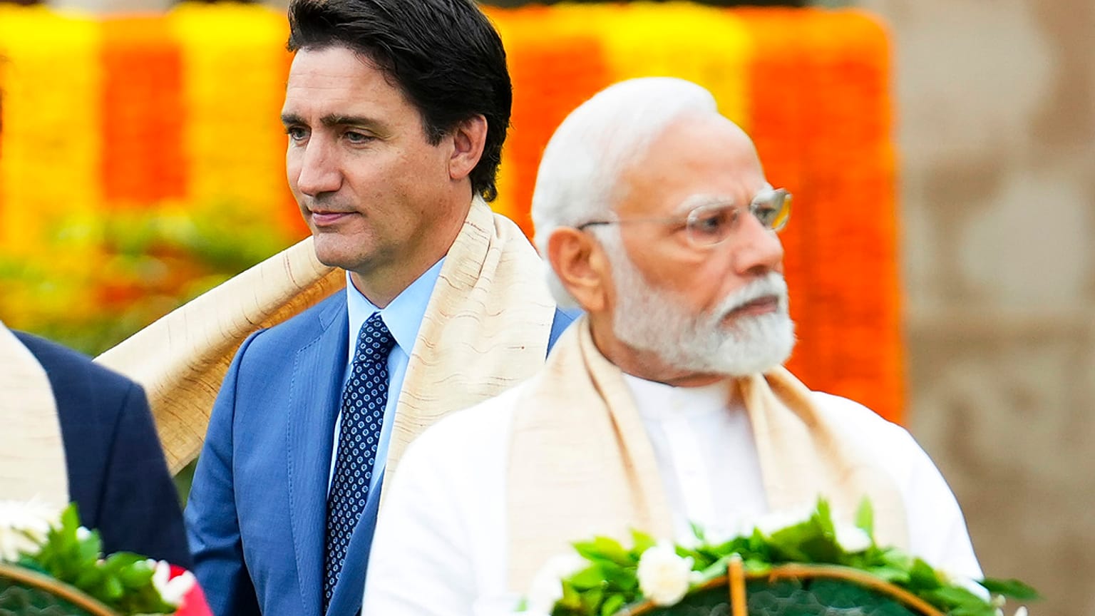 Kanada Başbakanı Trudeau ve Hindistan Başbakanı Modi