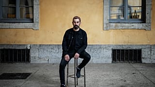 الممثل الفلسطيني أحمد طوباسي في ليون، فرنسا