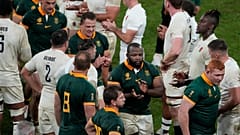 Die Springbocks aus Südafrika stehen bei der Rugby-WM in Frankreich im Finale