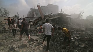 İsrail'in Gazze'ye yönelik hava saldırısı