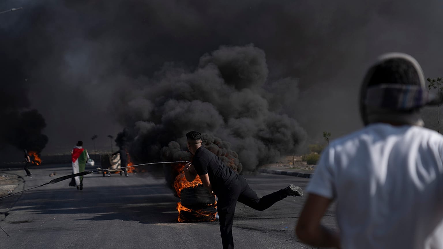 مواجهات مع الشرطة الفلسطينية في الضفة