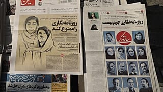 Zeitungskiosk in Teheran