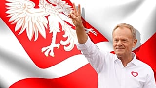 Donald Tusk a választási kampányban, 2023. október 1-jén