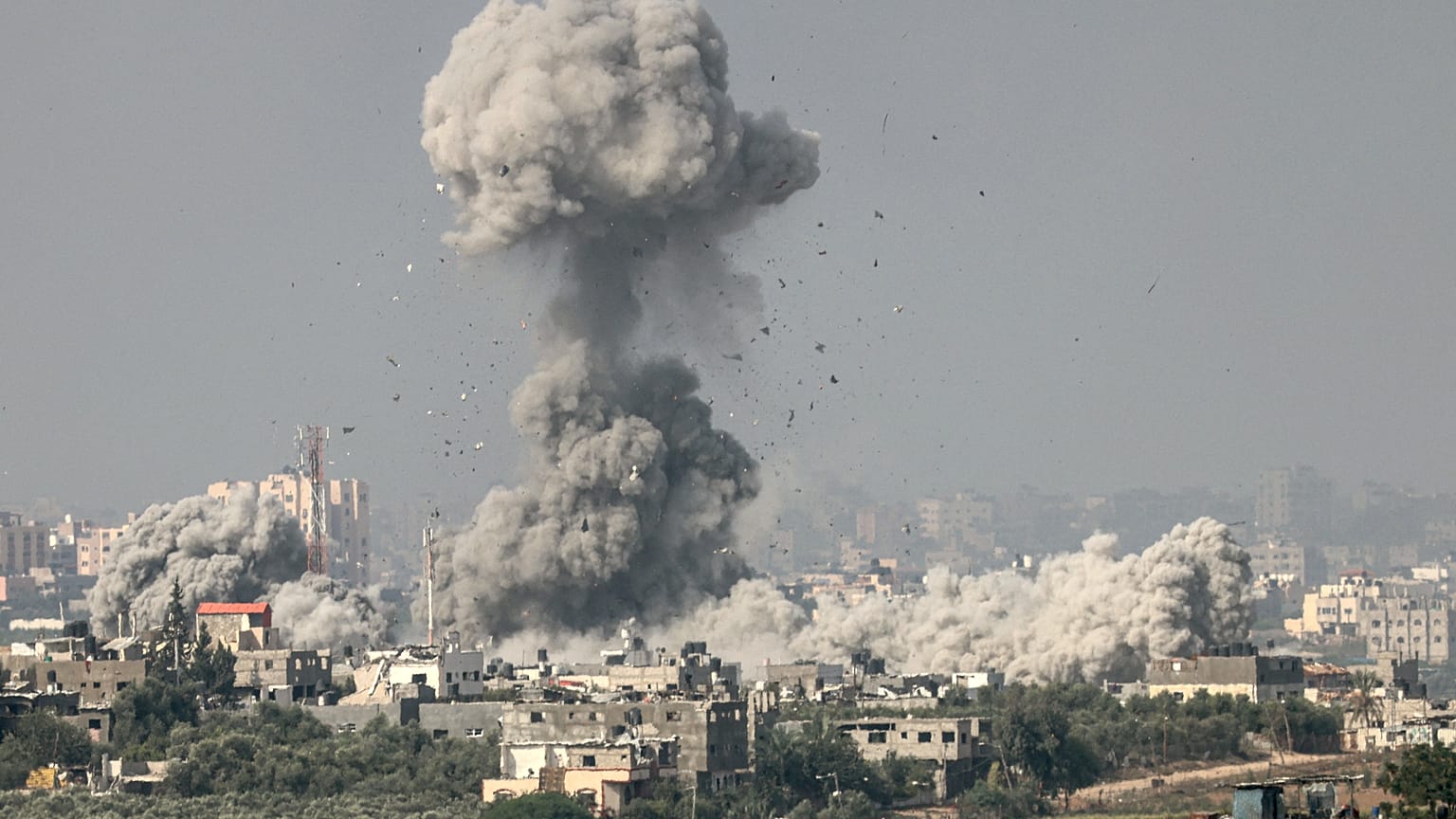 قصف إسرائيلي مدمر على غزة. 2023/10/23