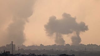 İsrail'in Gazze'ye düzenlediği bir hava saldırısı
