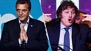 Sergio Massa ve Javier Milei
