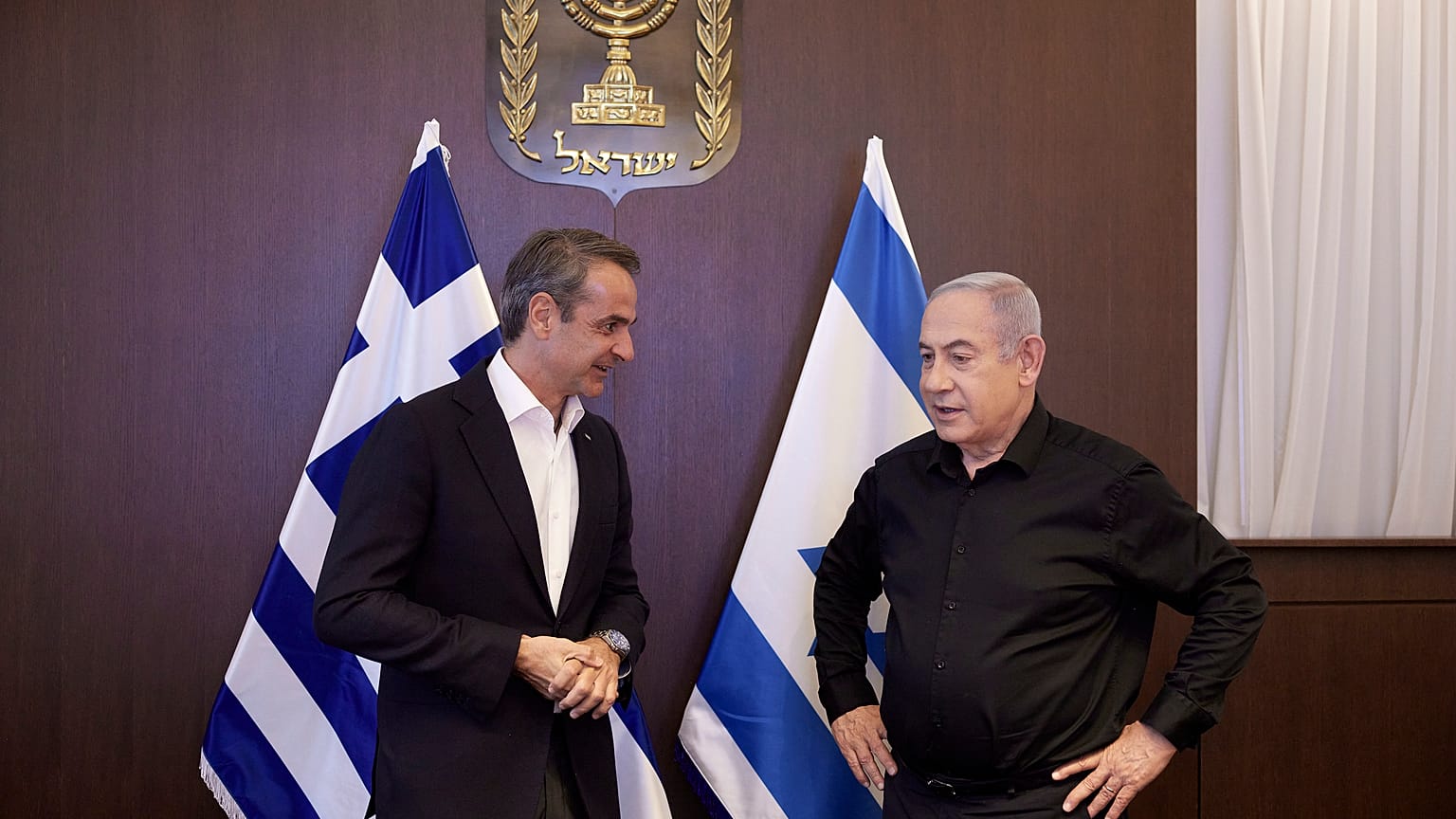 Συνάντηση Μητσοτάκη- Νετανιάχου στην Ιερουσαλήμ