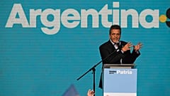 Sergio Massa, Economy Minister and presidential candidate for the ruling party.