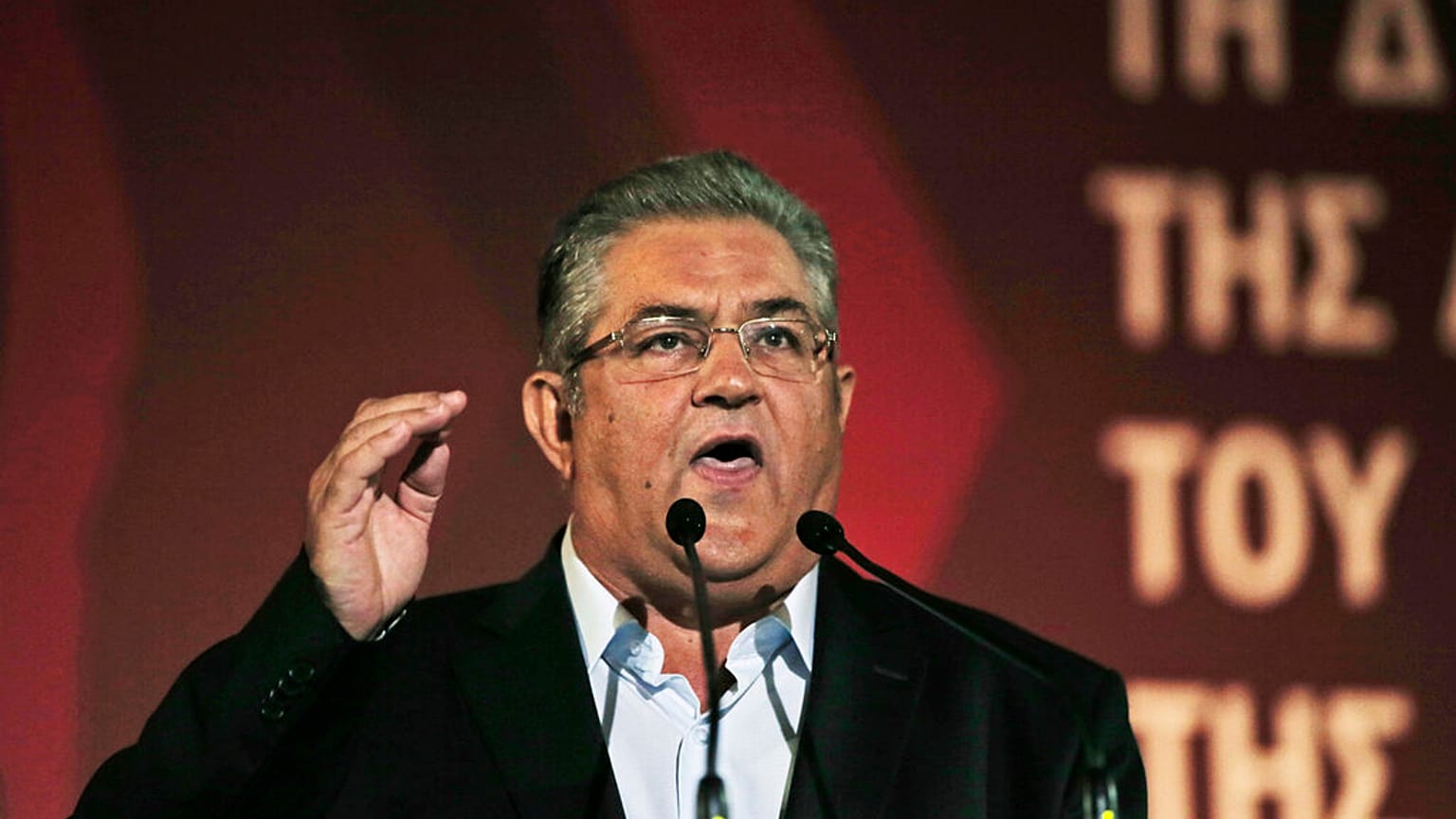 Ο Δημήτρης Κουτσούμπας