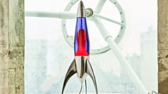The Mathmos Telstar rocket lava lamp
