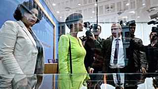 Η αριστερή γερμανίδα πολιτικός Σάρα Βάγκενκνεχτ 