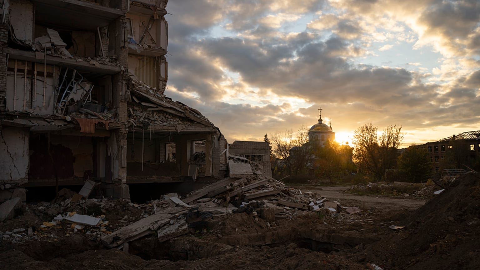 Izium, Ukraine, le 24 octobre 2023