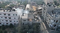 دمار واسع جراء القصف الإسرائيلي لغزة