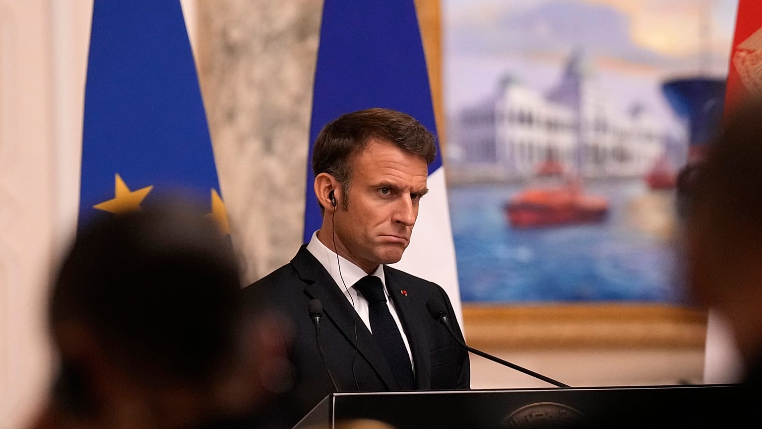 Emmanuel Macron francia elnök