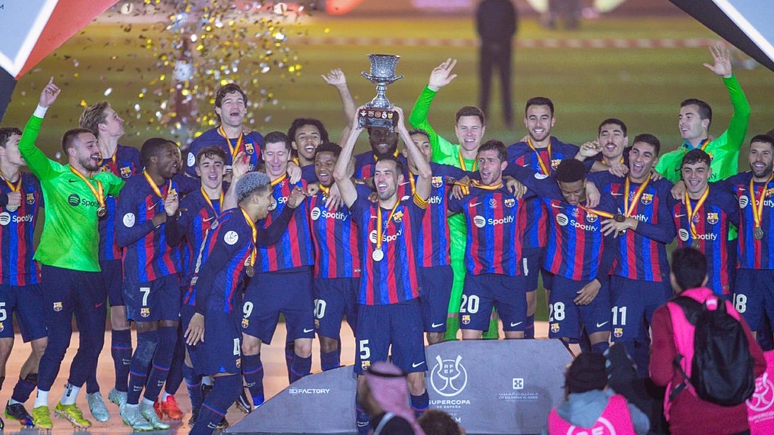 برشلونة حامل لقب كأس السوبر
