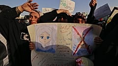 مظاهرة نسائية في إيران