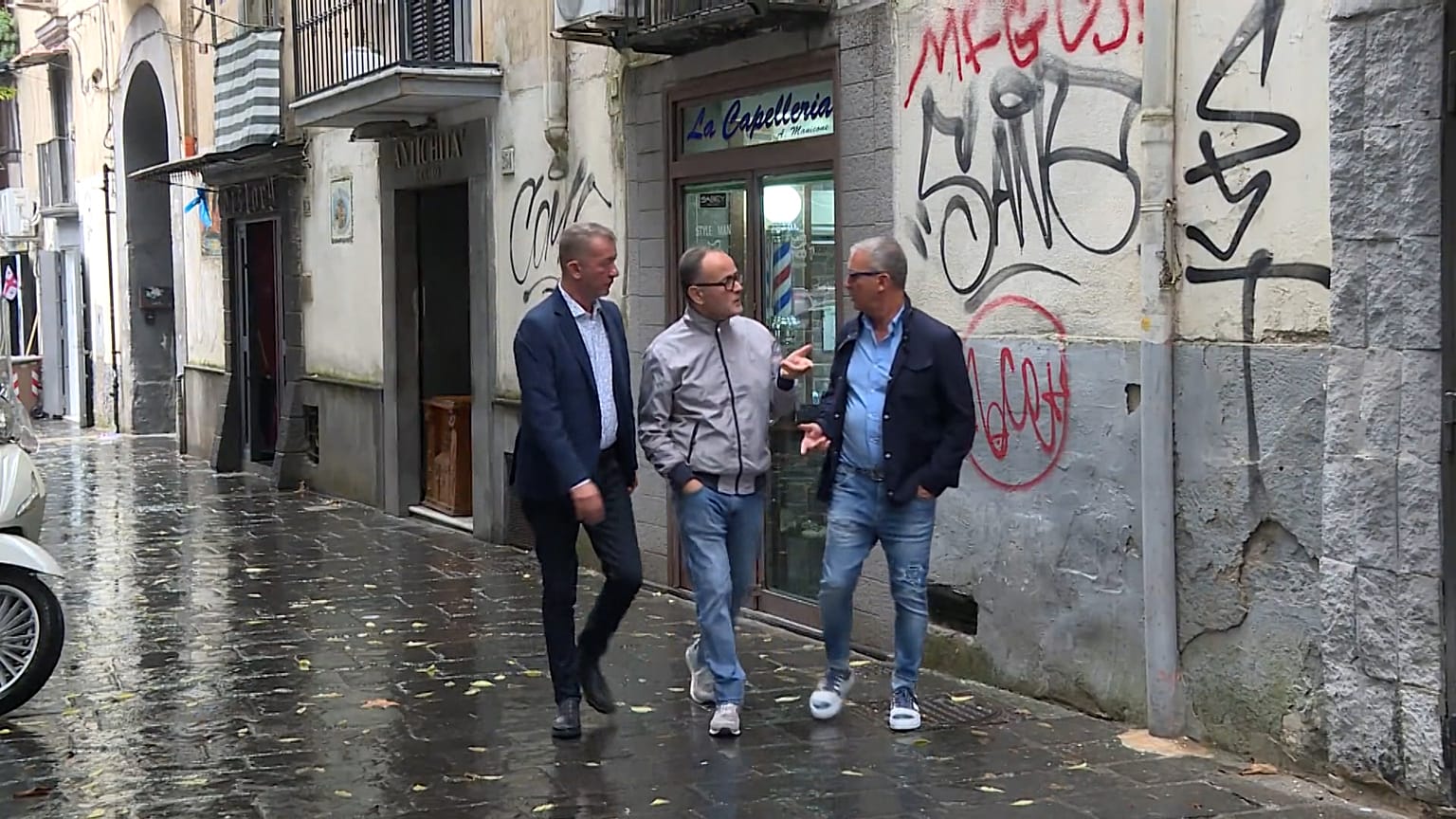 Hermanos Fratassio en Nápoles, Italia. Octubre de 2023.