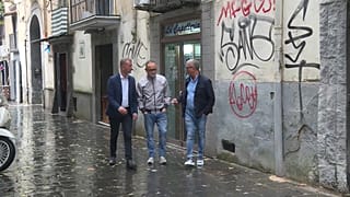 The Frattesi brothers in Naples. October, 2023