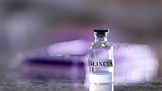 Brezilya'daki Minas Gerais Federal Üniversitesi Tıp Fakültesi'nde geliştirilen kokain aşısı Calixcoca'nın bir şişesi