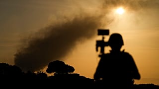 La bande de Gaza vue d'Israël, le 26 octobre 2023