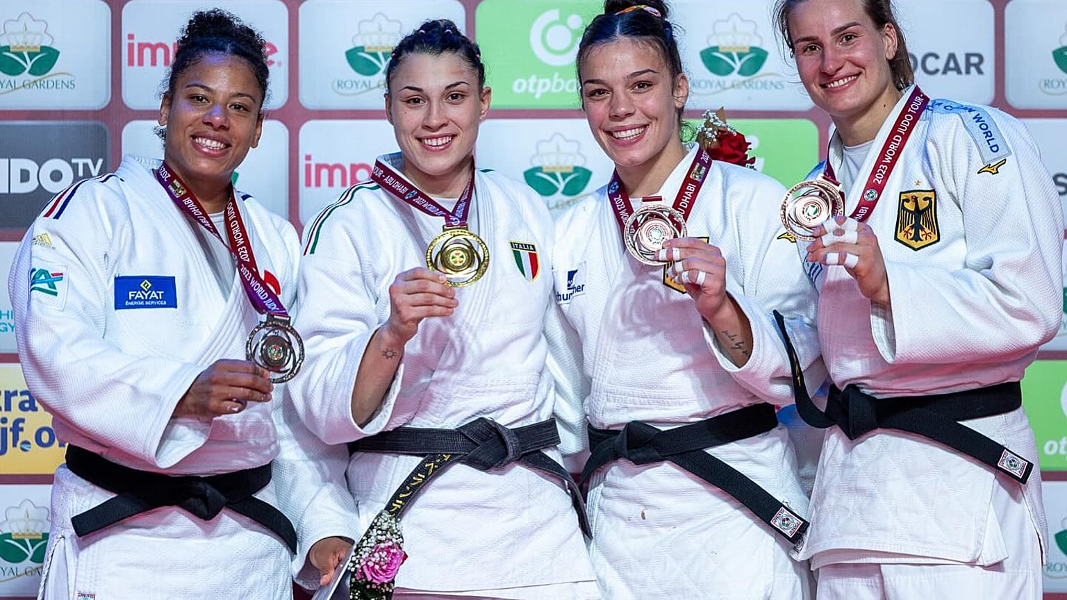 1. BELLANDI Alice (ITA) 2. POSVITE Fanny Estelle (FRA) 3. BOEHM Alina (GER) 3. WAGNER Anna-Maria (GER)
