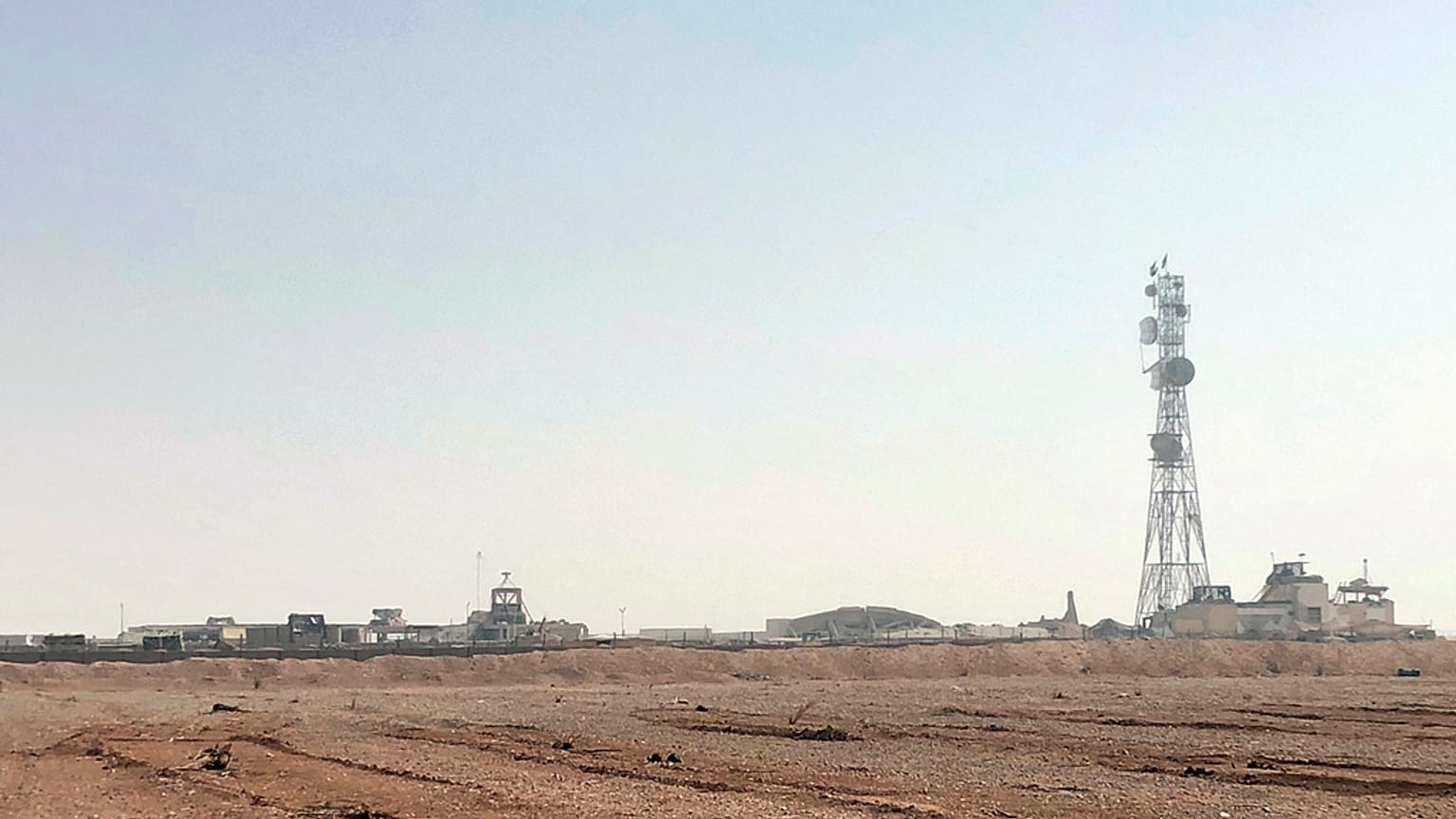 ABD'nin Suriye'de bulunan El-Tanf askeri üssü, 27 Ekim 2023