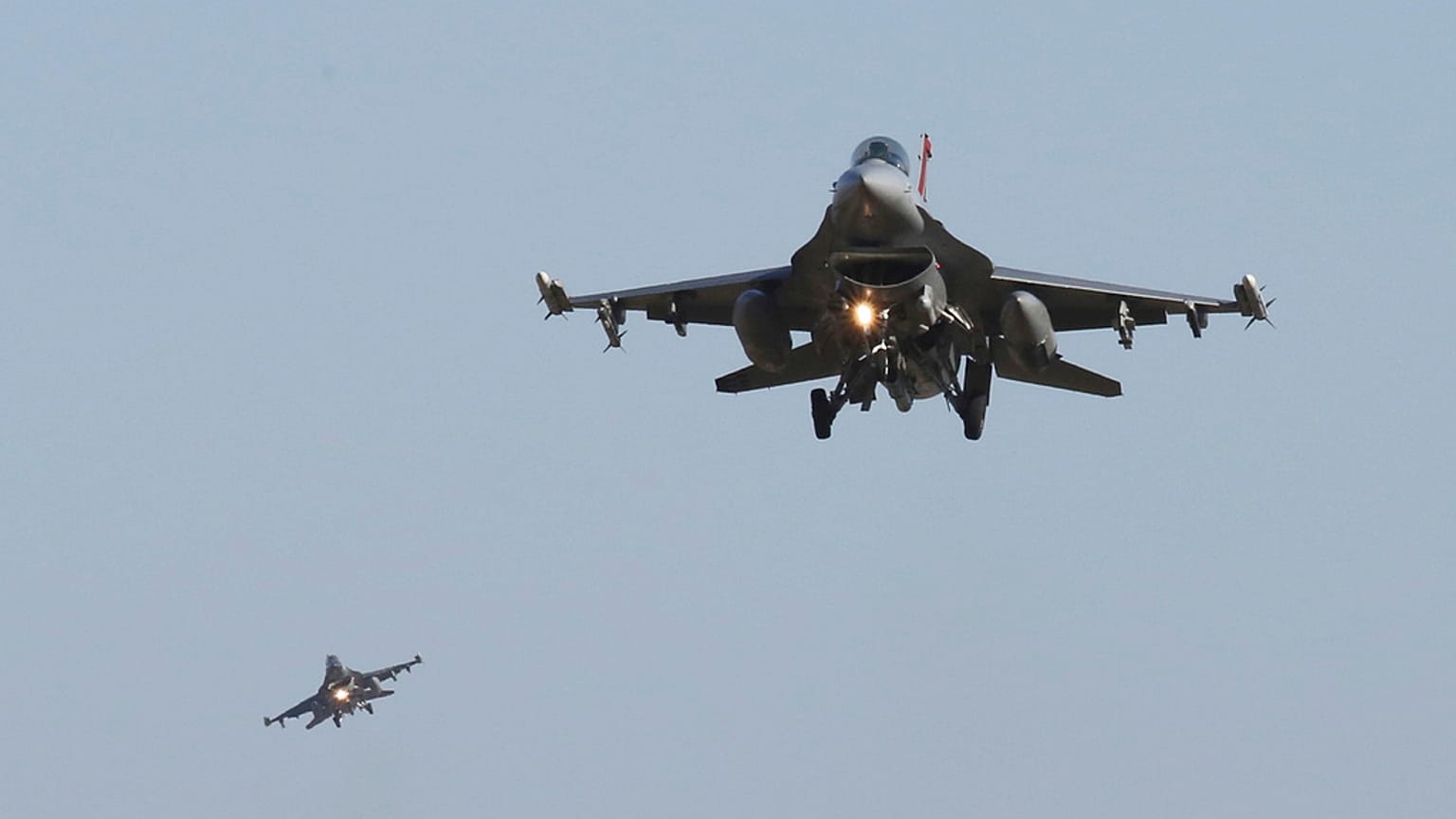 ABD F-16 savaş uçağı (Arşiv)