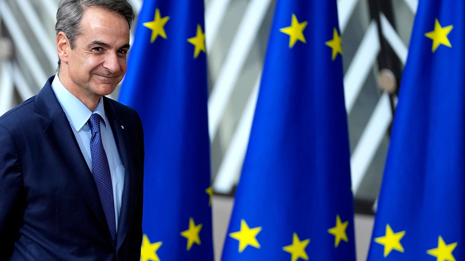 Ο Έλληνας πρωθυπουργός Κυριάκος Μητσοτάκης