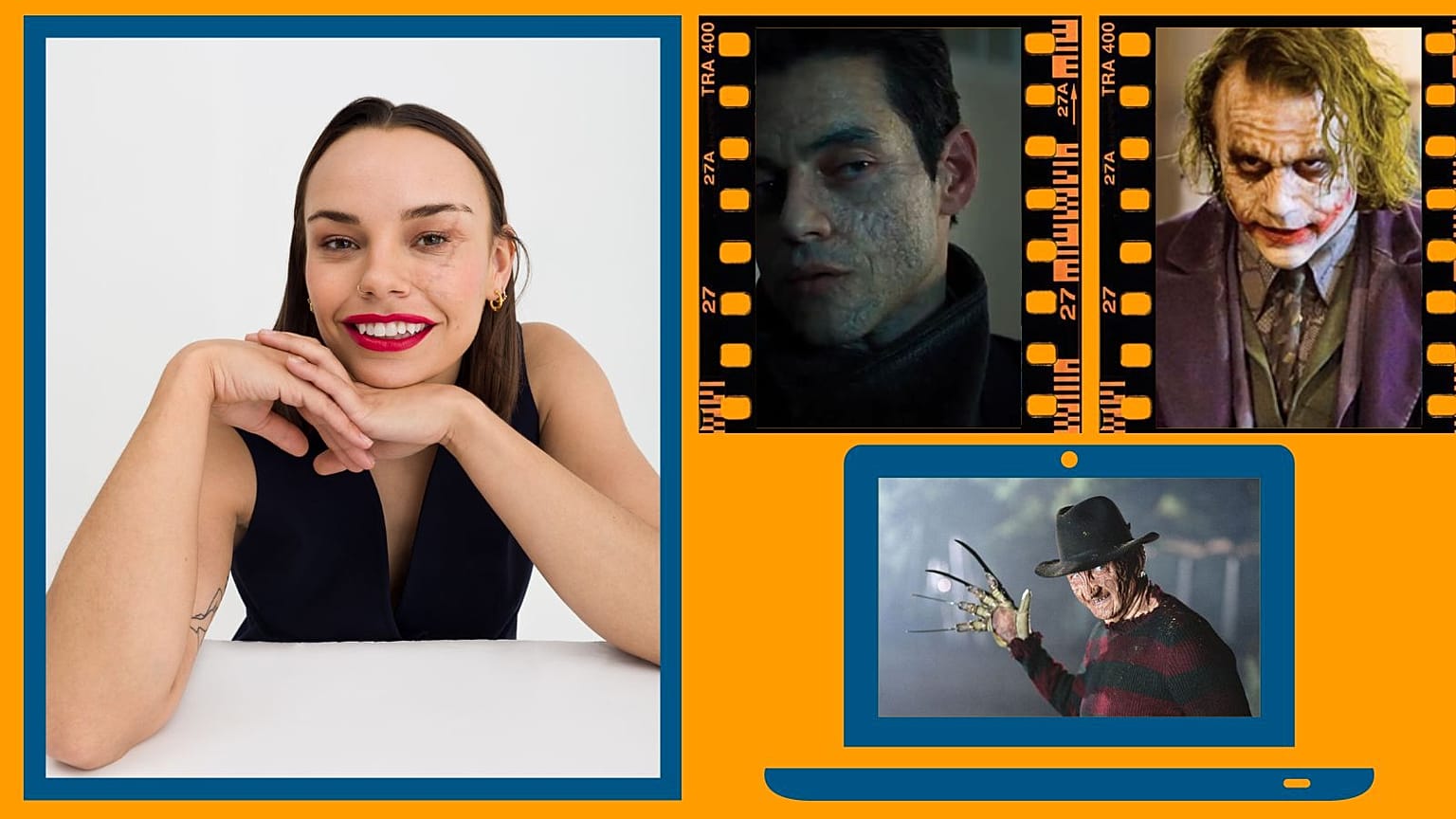 CEO of Face Equality International Phyllida Swift (left) speaks to Euronews Culture about why disfigurement charities are calling for film warnings for Halloween