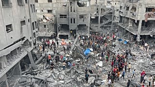 مخيم الشاطئ للاجئين في غزة