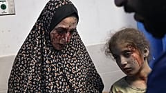 آسیب به غیر نظامیان در حمله اسرائیل به غزه