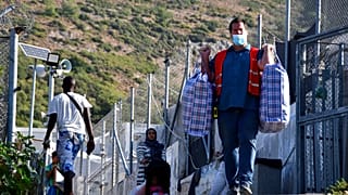 Μετανάστες στη Σάμο