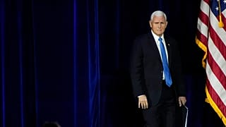 Mike Pence Las Vegasban 2023. október 28-án