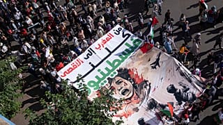 مظاهرة حاشدة في الدار البيضاء ضد الحرب على غزة