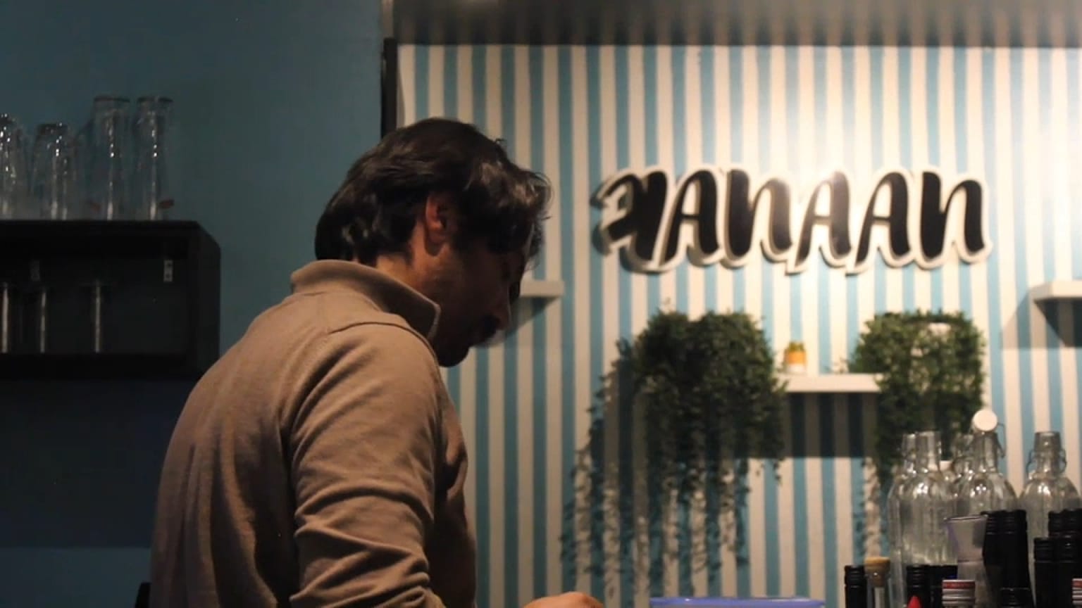 Restaurante Kanaan en Berlín, Alemania.