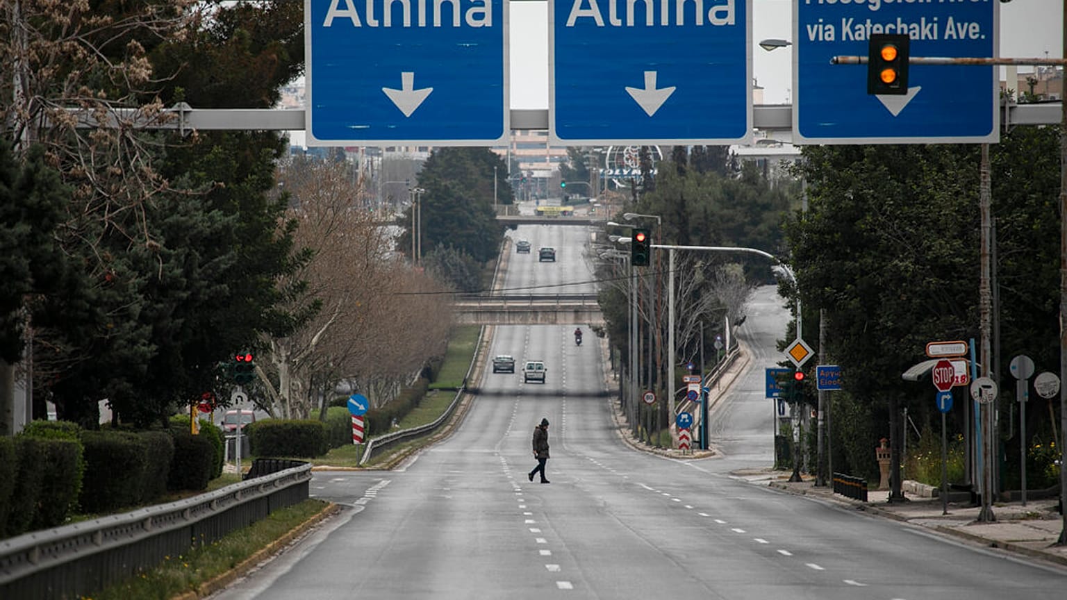 Αθήνα, καραντίνα, Μάρτιος 2020