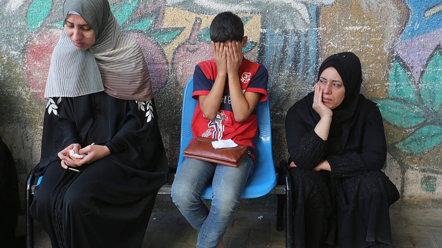 Famílias de Gaza refugiam-se em escolas da ONU