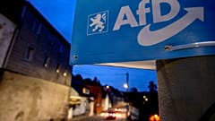 Предвыборный плакат AfD под Франкфуртом в преддверии выборов 8 октября.