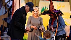 Joe Biden verteilte Süßigkeiten