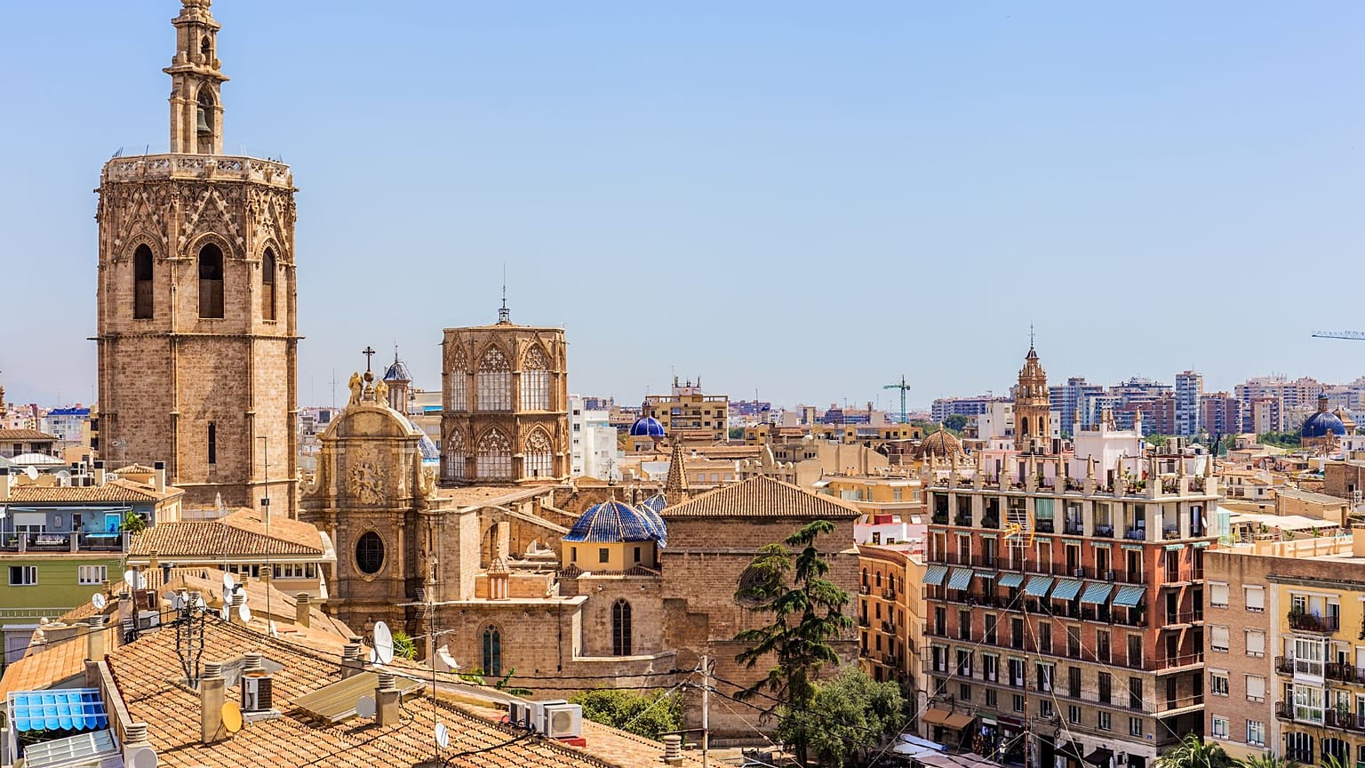 A view of the city of Valencia