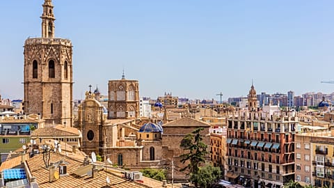 A view of the city of Valencia