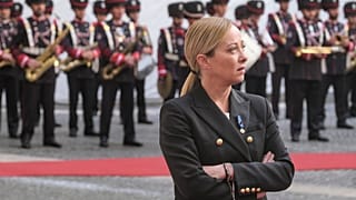 Giorgia Meloni olasz miniszterelnök