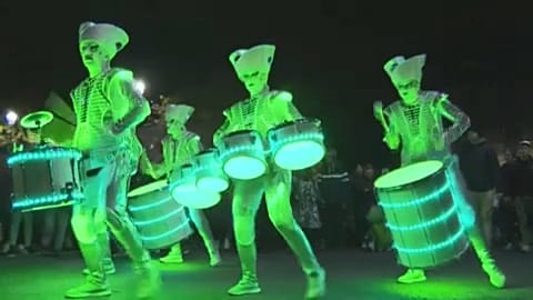 Europe's largest Halloween celebration thrills in Northern Ireland
