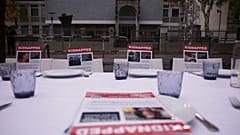 Familien der Hamas-Geiseln wollen die Welt aufrütteln