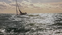 Der Start der Transat Jacques Vabre in Le Havre war wegen des Sturms verändert worden