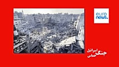 تصویری از حمله به اردوگاه آوارگان جبالیا در غزه