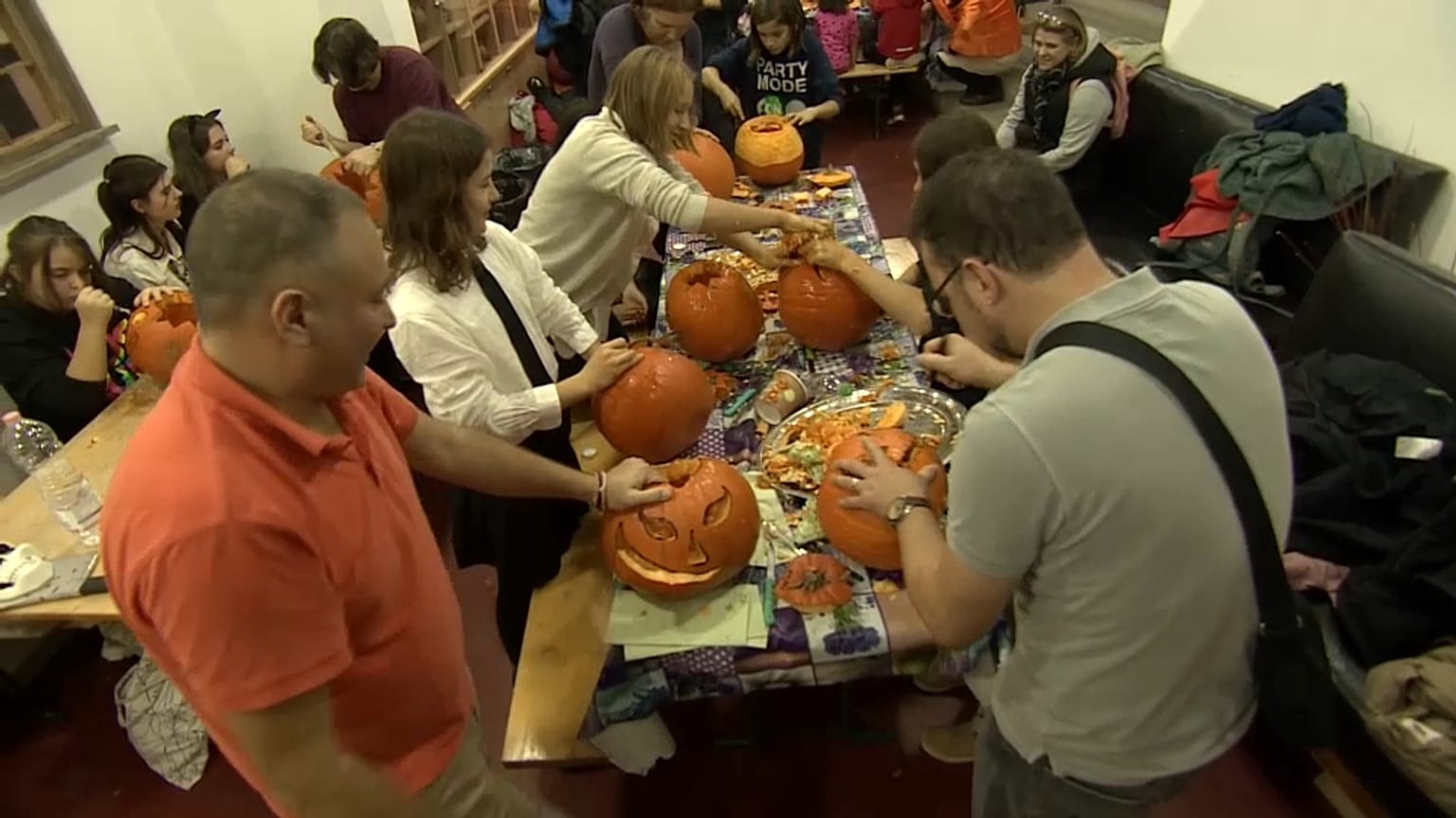 Auch in Budapest wurde ein traditionelles Fest gefeiert, das in vielen Zügen an Halloween erinnert