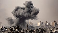 Dieses Bild wurde am 29. Oktober 2023 an der israelischen Grenze zum Gazastreifen aufgenommen.