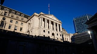 La Banque d'Angleterre à Londres, jeudi 15 décembre 2022.